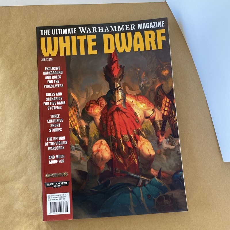 Games Workshop White Dwarf June 2019 Warhammer