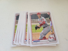 Carson Ragsdale 12 Baseball Card Lot Phillies Bowman Topps