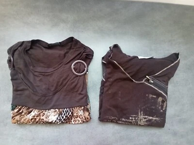 Un lot de 2 hauts/tunique pour femme taille M occasion - Photo 1/4