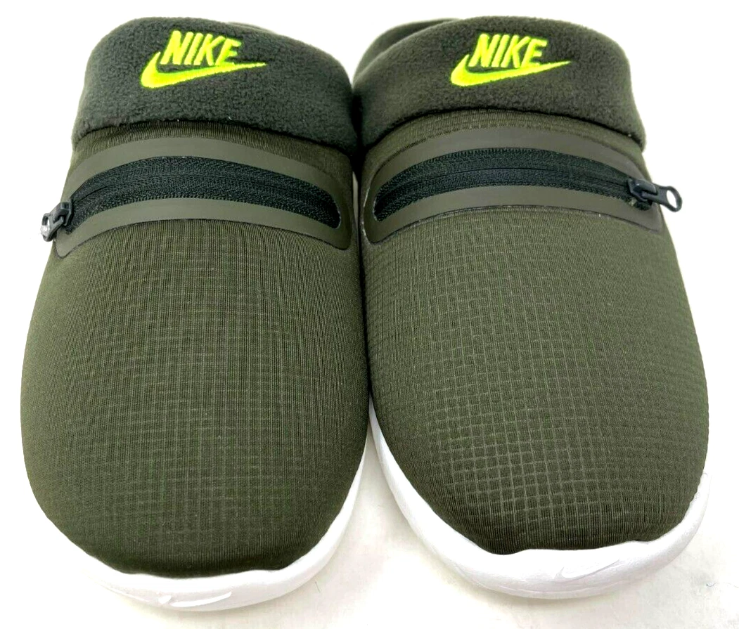 Nike Men s Burrow Indoor Outdoor Slippers Olive Green DJ3130 300