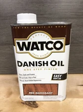 Watco Danish Oil Red Mahogany Quart Brand New