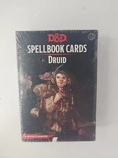 Dungeons and Dragons D&D5E RPG Druid Spellbook Cards (131 cards)