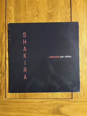 Shakira - Underneath Your Clothes - Epic Records Promo - 12'' Vinyl 2002