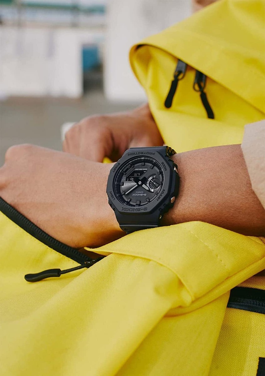 Casio G-SHOCK GA-B2100-1A1 45.4 mm Black Carbon Case with