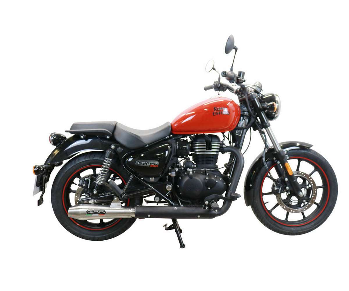 Exhaust Muffler GPR Ultracone Approved Royal Enfield Meteor 350 2021 2023