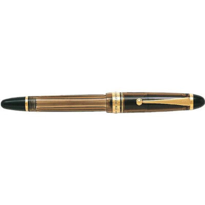 PILOT 万年筆 ブラウン FKK3MRPBNF　702　② Pilot Custom 823 Fountain Pen Amber Brown 14K Signature FKK-3MRP