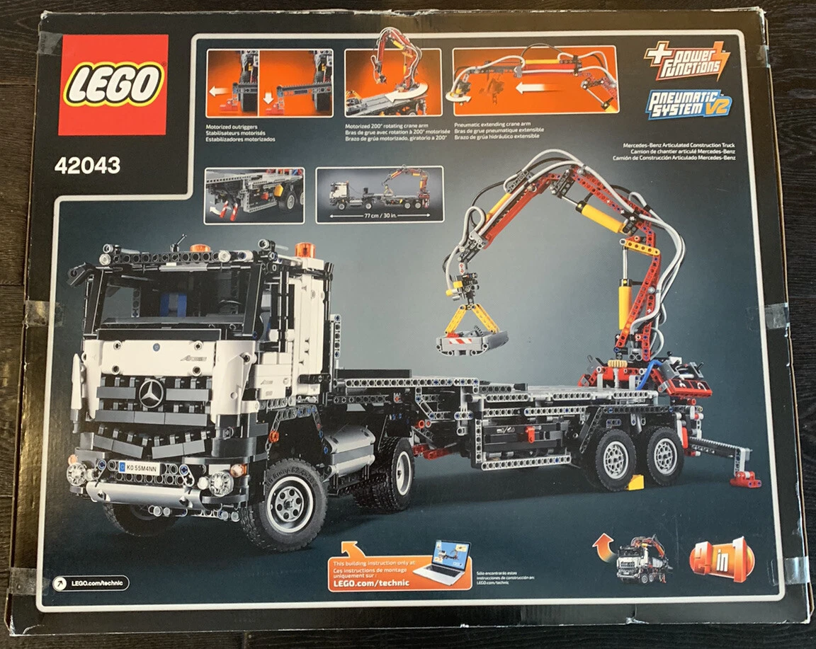 LEGO Set 42043 TECHNIC MERCEDES BENZ AROCS Brand New Retired