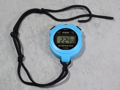 FCXJTU Digitale Stoppuhr Stopwatch YS-802C Blau (A165-S)