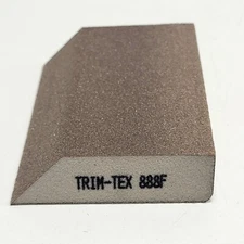 100 Pack Trim Tex 888F Single Angle Sanding Block with Anti-Scuff Edge Fine Grit