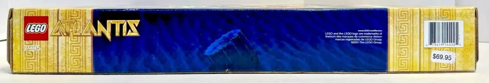 LEGO (7985) Atlantis: City of Atlantis New Sealed Retired Poseidon Temple City - Image 4 of 4