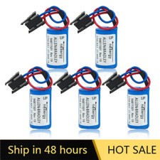 5Pc 1756-BA1 3V 1800mAh PLC Non-Rechargeable Lithium Battery Controller Backup