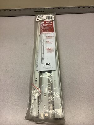 TWO PAIR! ~ 19.7  Self-Close Drawer Slide 75# Rating White ~ Knape & Vogt 1805