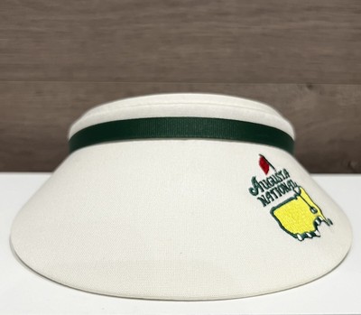 Masters White Visor with Embroidered Logo 2023 MASTERS (White) TOUR VISOR from AUGUSTA NATIONAL | eBay main image 2