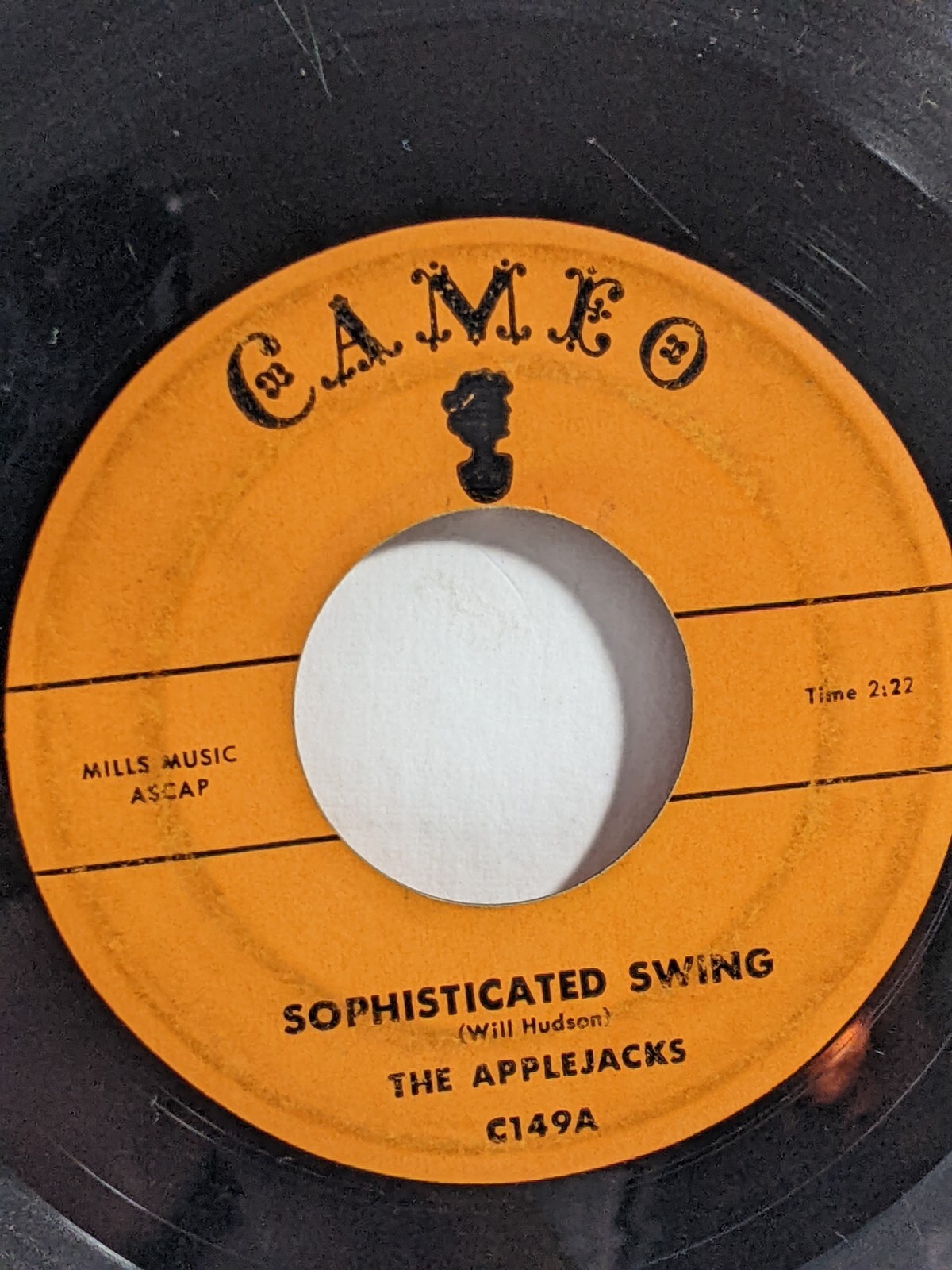 45 The Applejacks SOPHISTICATED SWING/MEXICAN HAT ROCK Cameo