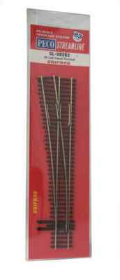 Peco Streamline SL-U8362 HO Scale Unifrog #6 Code 83 Turnout Left Hand LH