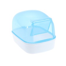 Hamster Bathroom Bathtub Mice Bath Basin Sauna Toilet Bathtub for Small Animal