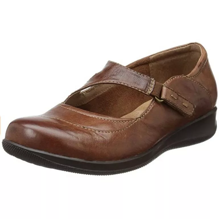 Softwalk TAYLOR TOO Womens Cognac Brown 206 Walking Comfort Mary Jane Shoes