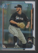BRETT LILEK 2015 BOWMAN CHROME DRAFT REFRACTOR CARD #61