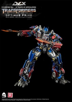 New 11'' ThreeZero Studio 3A DLX optimus 2 Transfiguration Alloy Action figure