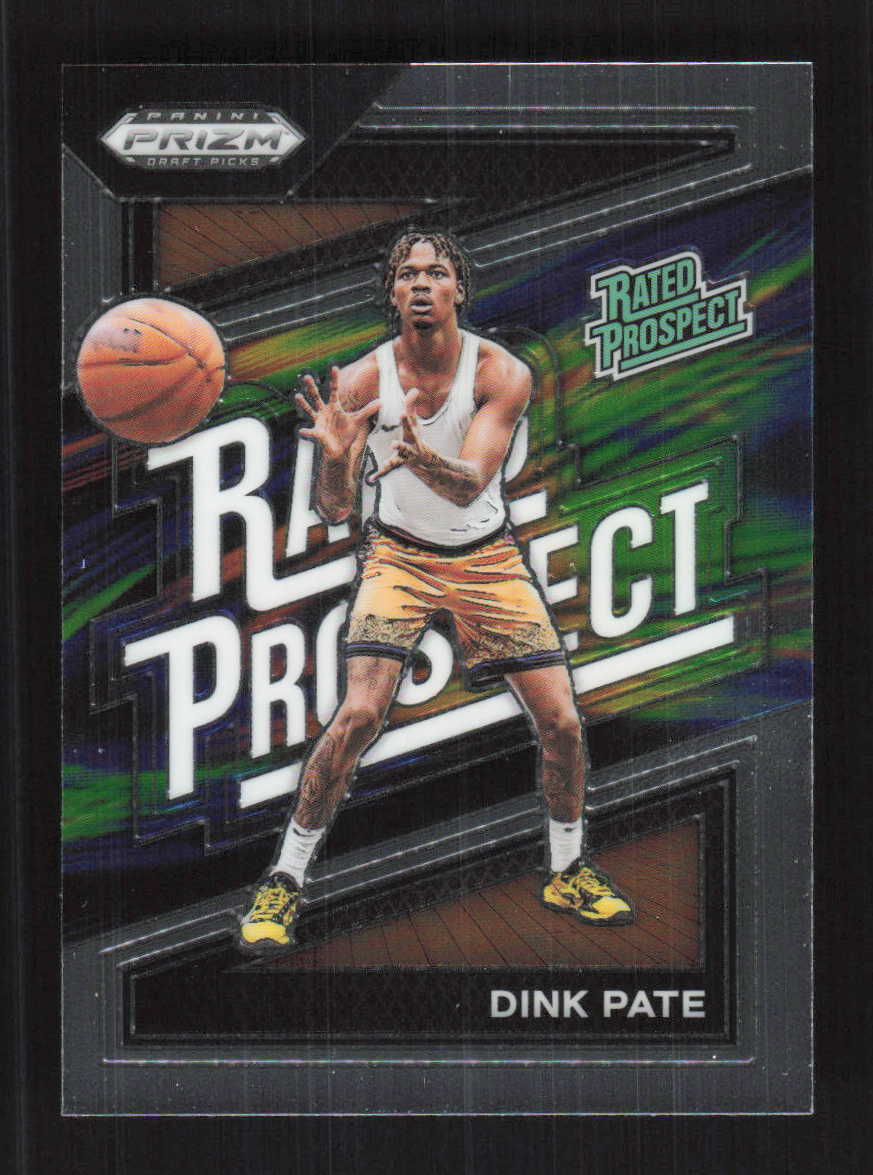 Dink Pate 2024 Panini Prizm Draft Picks Rated Prospect #18