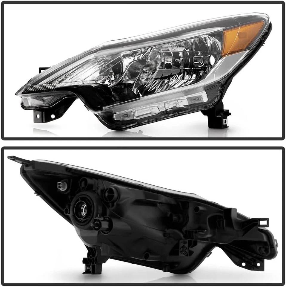 Juego de faros izquierda+derecha estilo fábrica para Nissan Versa Note 2017-2019 Foto 2 de 4