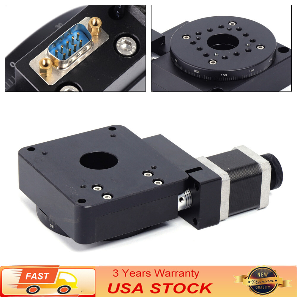 360° Motorized Rotary Stage Electric Rotating PlatFitm Optical Motorized Stage