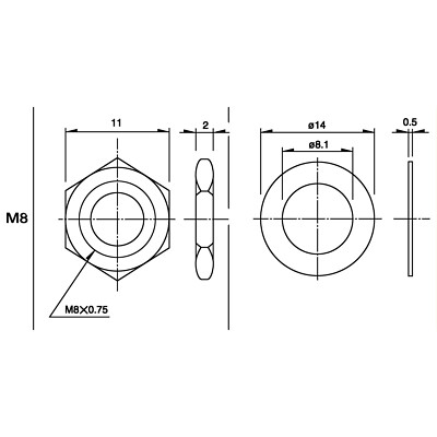 ALPS 10K QUAD 4 Marce Potenziometro Motore Logaritmico RK27 RK27114MC 0 - Foto 6