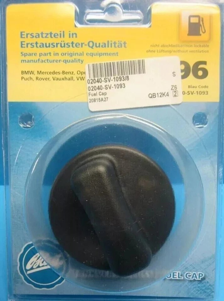 Tapa del tanque de combustible nueva reemplazar Mercedes-Benz BMW OEM# 1404700005 16111184718 Foto 3 de 4
