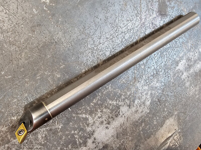Kennametal 3/4'' Ø 10'' OAL Solid Carbide Boring Bar E12SS-DUPR3 DPMT 32.52 Insert