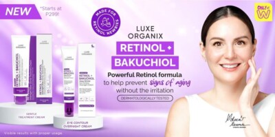 Luxe Organix Retinol+ Bakuchiol Overnight Glow Gentle Treatment