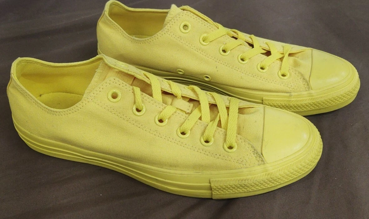 Converse 2025 monochrome yellow