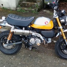 Scarico per Honda Monkey 125 Z125 Impianto Inox Completo 2018 - 2024