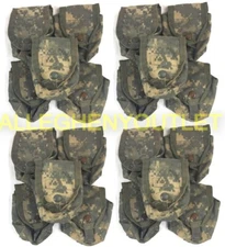 QTY 20 MOLLE II ACU Camouflage Hand Grenade Single Pouch Snap Pocket VGC