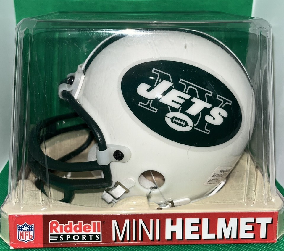 New York Jets Mini Helmet NFL Riddell Sports New in Box eBay