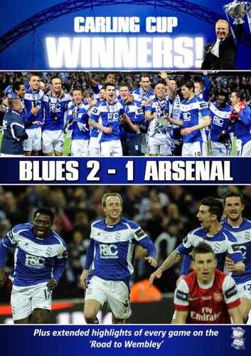 Birmingham City 2 Arsenal 1 - Carling Cup Final 2011 (DVD) Arsenal F.C - Picture 1 of 1