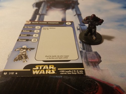 Star Wars Miniatures Universe 03 Elite Clone Trooper
