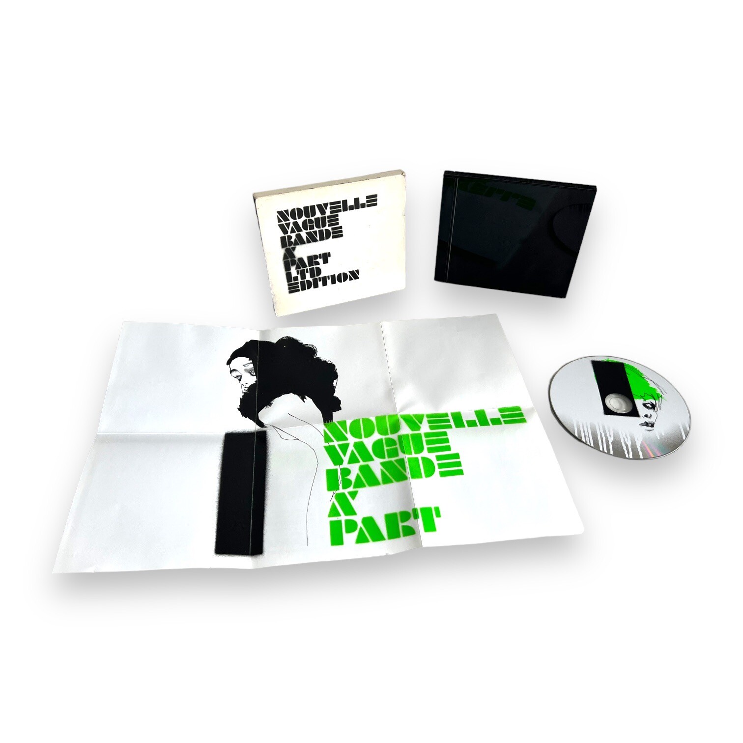 NOUVELLE VAGUE -Bande A Part- UK Limited Edition 17 track CD Peacefrog Poster