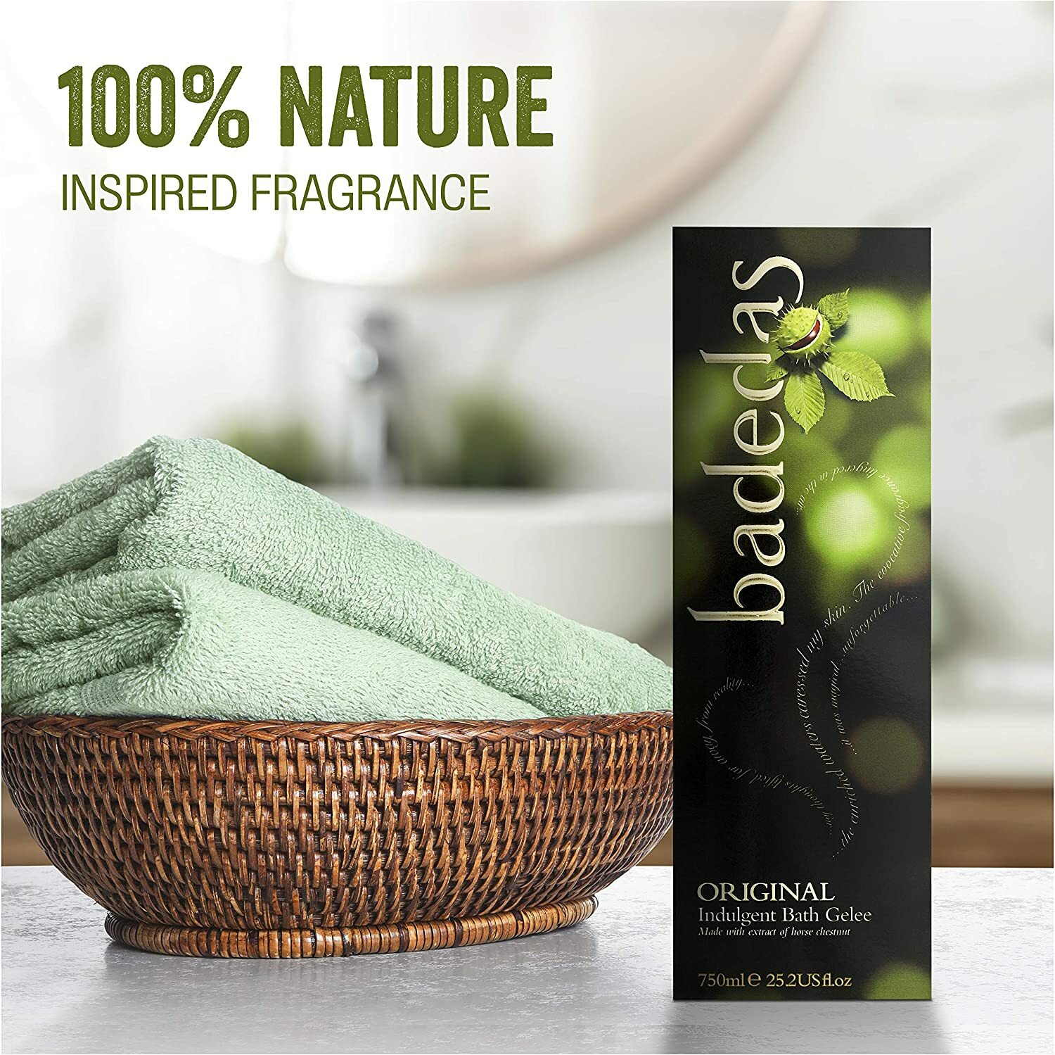 Badedas Rich Bubble Bath Foam Gelee Original Natural Moisturiser Soft