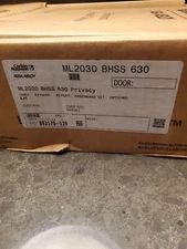Corbin Russwin ASSA ABLOY Ml2030 BHSS 630 PRIVACY