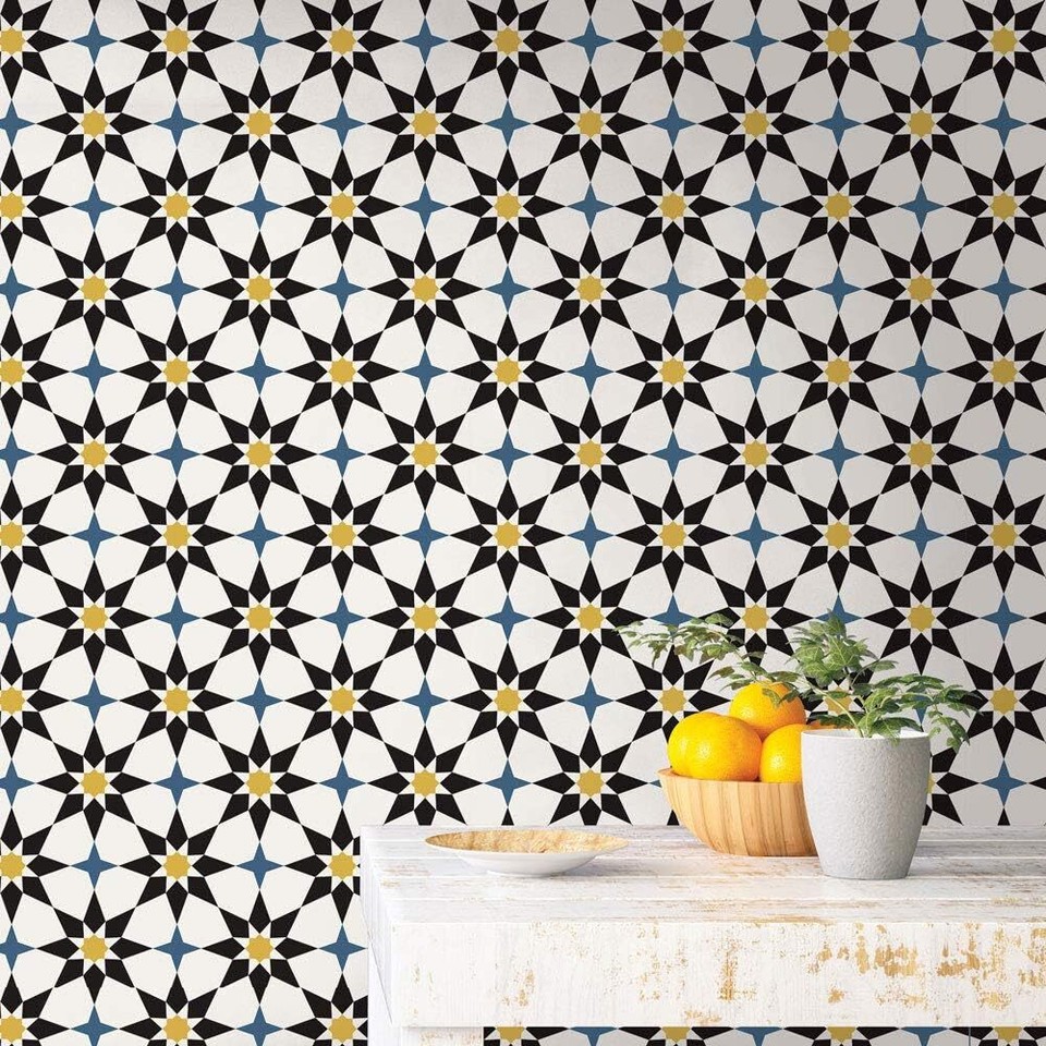 Tempaper Moroccan Spice Soleil Designer Removable Peel and Stick