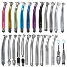 NSK Style Dental LED/Fiber Optic/ High Speed Handpiece 4 /6 Hole / Quick Coupler