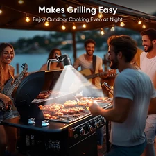 Grill Light BBQ Accessories: Grill Lights for Outdoor Grill Smoker Grilling A...