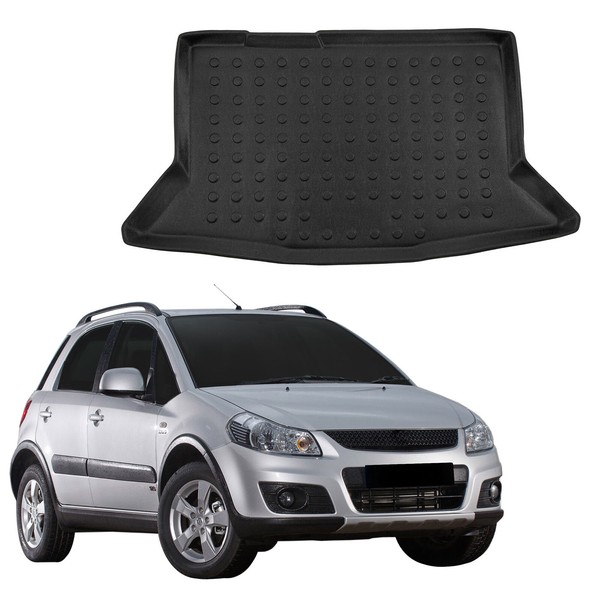 Kofferraumwanne Laderaumwanne FüR Suzuki SX4 2006-2014 SchräGheck Antirutsch-image