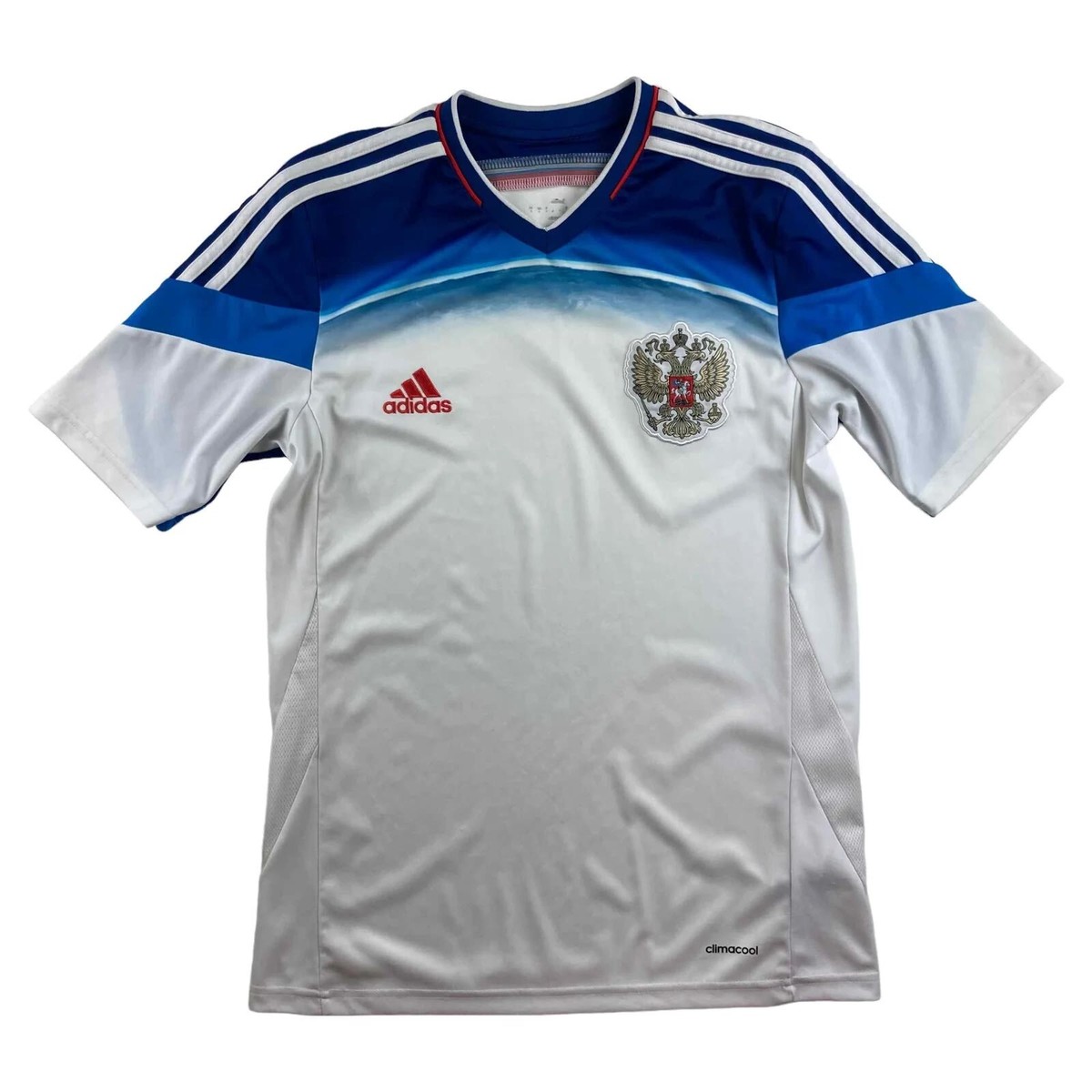 Russia 2014-16 Adidas away football jersey shirt size S - Main Image