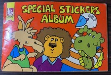 Rare Vintage 1981 Trend Used Special Sticker Album Scratch and Sniff He-Man MOTU