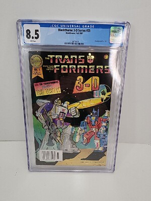 BLACKTHORN 3-D COMIC SERIES  TRANSFORMERS # 1  Comic 