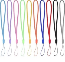 30 Pack 7" Hand Wrist Strap Lanyard Colorful Wrist Lanyard for USB Flash Drives