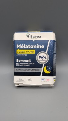 Vitavea  1,9 mg Flash 60 Stück Einschlafhilfe Schmelztabletten Jetlag