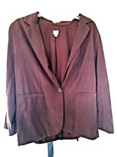 A New Day Women's Maroon Blazer Size XXL