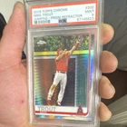 2019 Topps Chrome Mike Trout #200 Prism Refractor PSA 9 Baseball Card